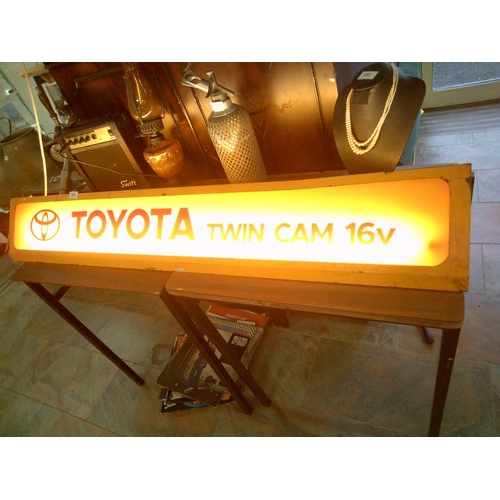 184 - Toyota Twin Cam 16V Light up Sign (51