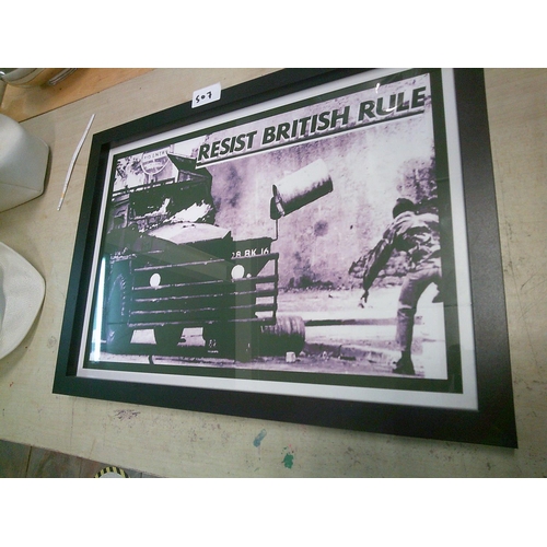 507 - Republican Print in Frame