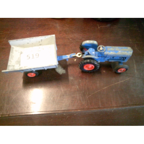 519 - Fordson Tractor & Trailer Model