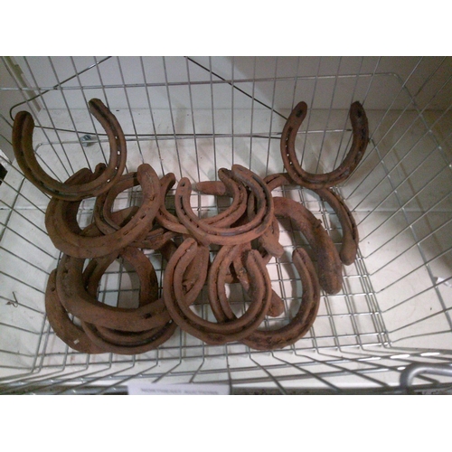 143 - Lot of Old Horseshoes