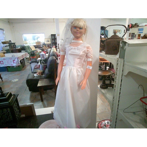 155 - Large Bride on Turntable Doll (38