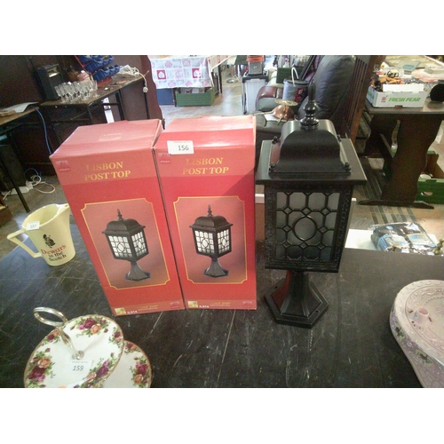 156 - 2 Outdoor Lanterns