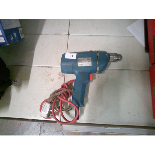 31 - Black & Decker Electric Drill (pwo)