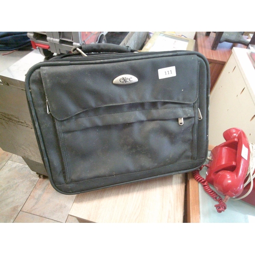 111 - Executive Laptop Leather Case