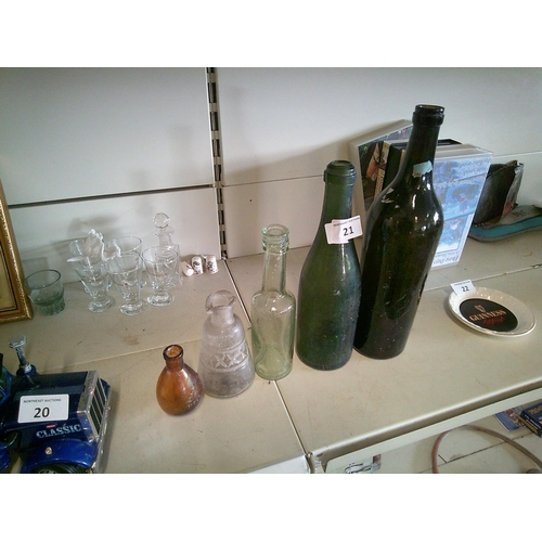 21 - Lot of Vintage Bottles