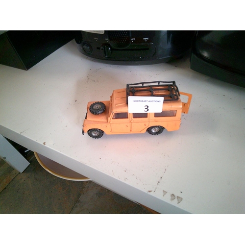 3 - Corgi Landrover Jeep Model