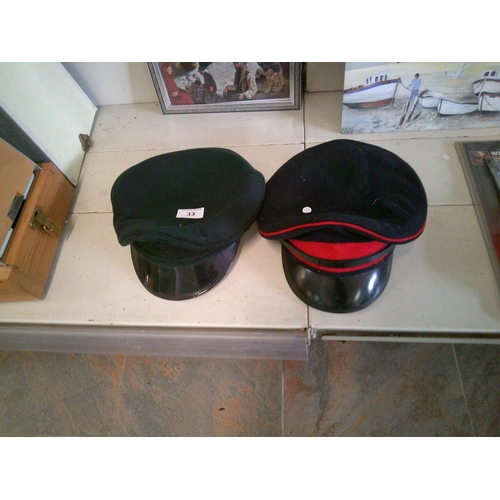 33 - 2 Bandsmen Hats