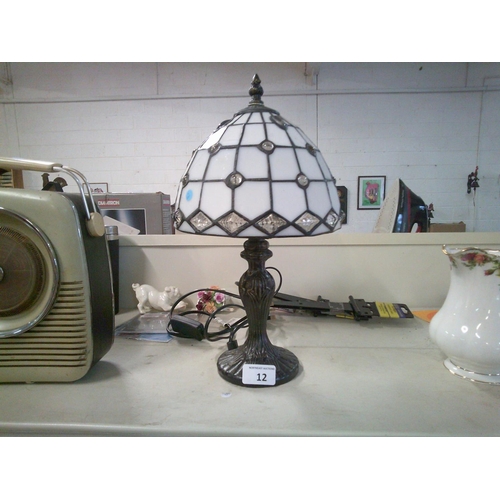 12 - Tiffany Style Table Lamp