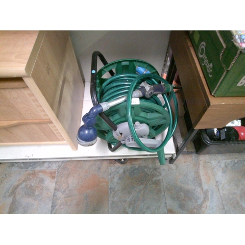 157 - Hose & Reel with Fitting