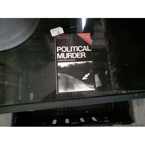 2 - Political Murder in Northern Ireland Book (rare)