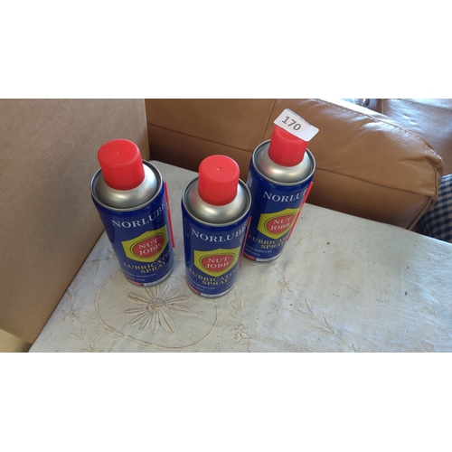 170 - Set of 3 x 500ml  Release Spray