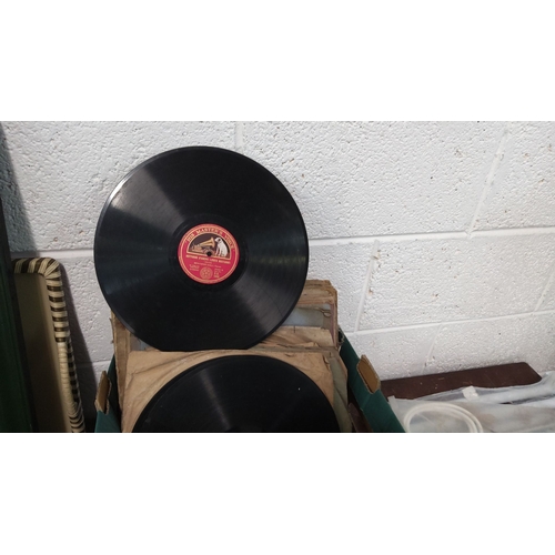 427 - Collection of 78 RPM records featuring 