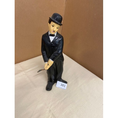 381 - Charlie Chaplin Golfing Figurine (10