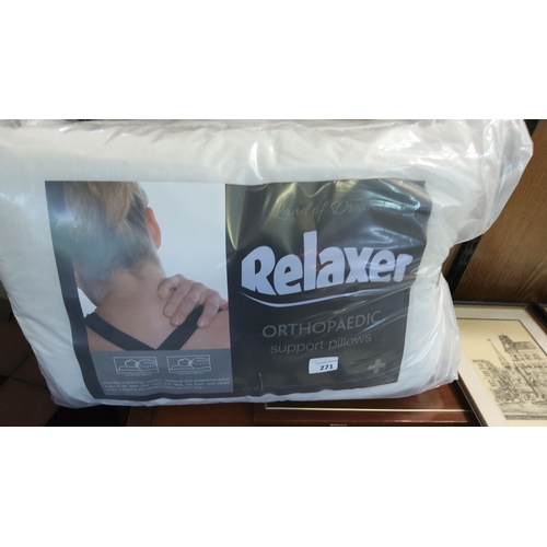 271 - Relaxer Orthopaedic Support Pillow Set