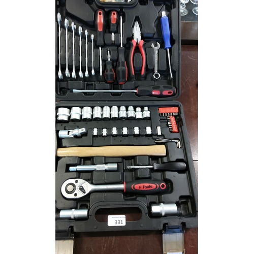 331 - Comprehensive IF Tools toolkit includes sockets, wrenches, pliers, screwdrivers, and more. Comes in ... 