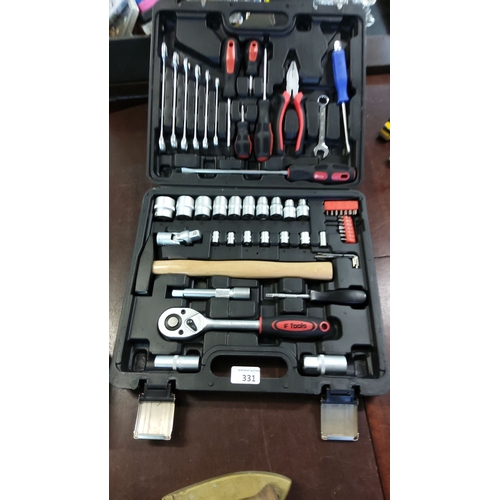 331 - Comprehensive IF Tools toolkit includes sockets, wrenches, pliers, screwdrivers, and more. Comes in ... 