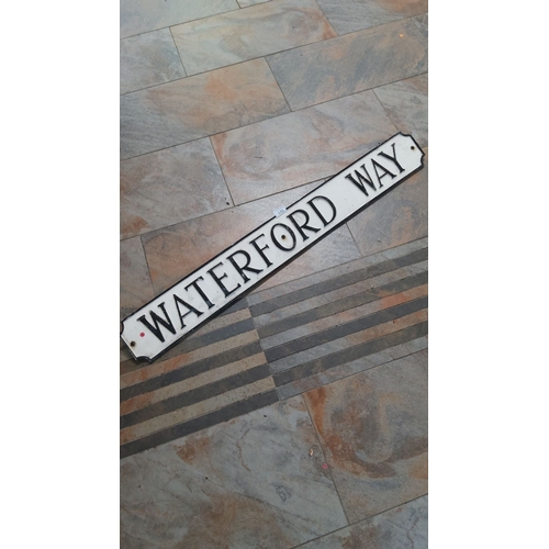 148 - Vintage street sign, 