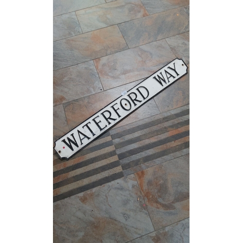 148 - Vintage street sign, 