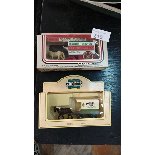 210 - Boxed die-cast models by Lledo: 'Turnbull & Co Furniture Removers' from the Days Gone series (1983),... 