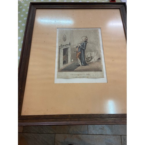 31A - Framed Vintage Print of 