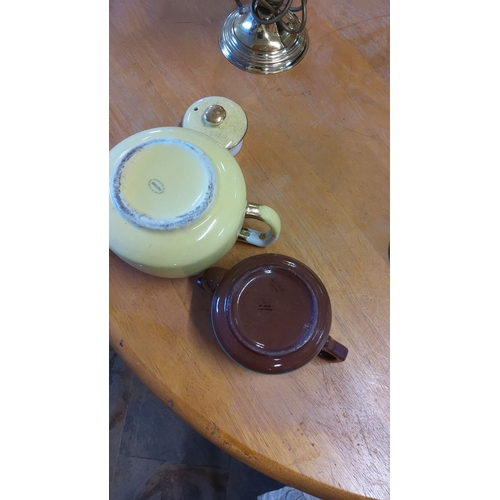 4 - Pair of vintage teapots, one Waterford pottery and  one Arklow