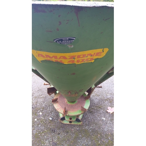 402 - Amazone 400 Green metal fertilizer spreader (untested)