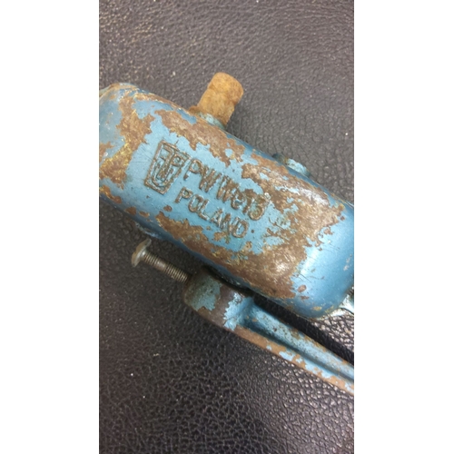 76 - Metal hand drill marked 