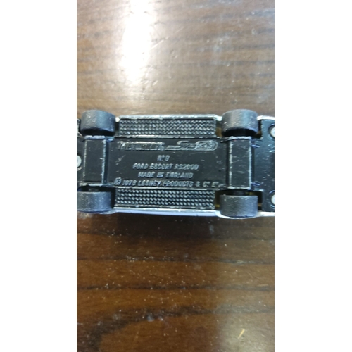 96 - 1978 Matchbox Superfast Ford Escort RS2000 model car, die-cast, made in England by Lesney Products.