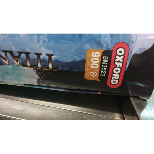 90 - Oxford BM3522 Titanic model set, 900 pieces. Compatible with major brands.(unchecked)