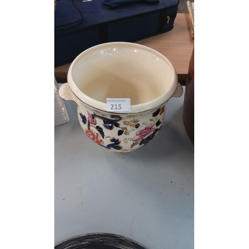 215 - Mason's Ironstone vase, 