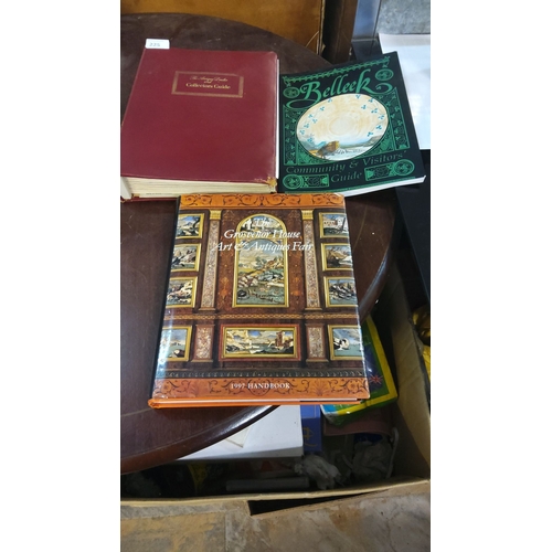225 - Set of three collectible guides: Antique Trader Collectors Guide, Belleek Community & Visitors Guide... 