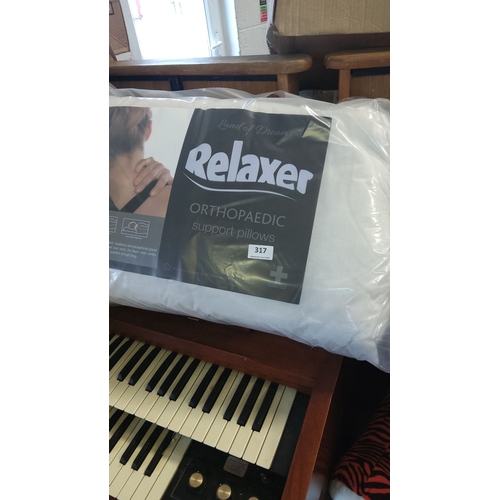 317 - Set of orthopaedic Pillows
