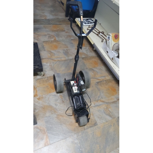 468 - Golf Glider Trolley with Battery & charger (untested)