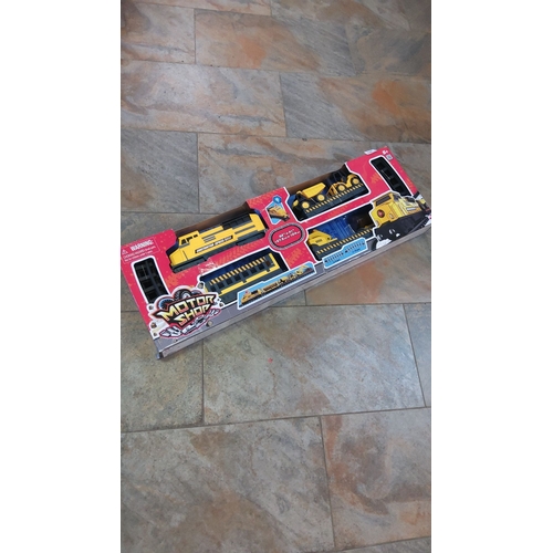 110 - Boxed toy train set, 