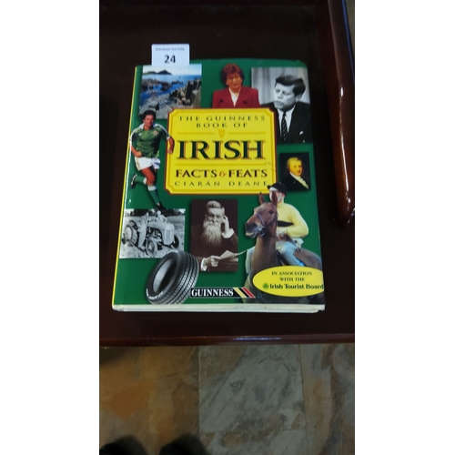 24 - Hardcover edition, vibrant cover celebrating Irish facts & feats