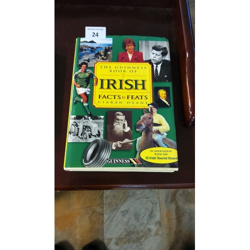 24 - Hardcover edition, vibrant cover celebrating Irish facts & feats