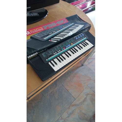 350 - Yamaha PortaSound PSS-190 electronic keyboard with original box, featuring 49 keys and multiple soun... 