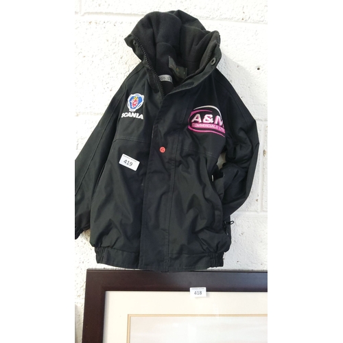 419 - Childs Scania Jacket (3-4 years)