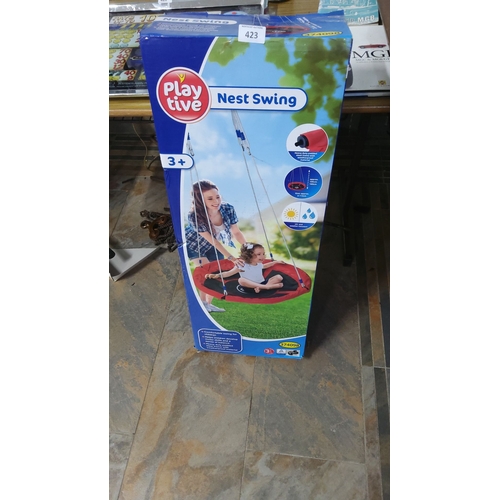 423 - New childrens nest swing