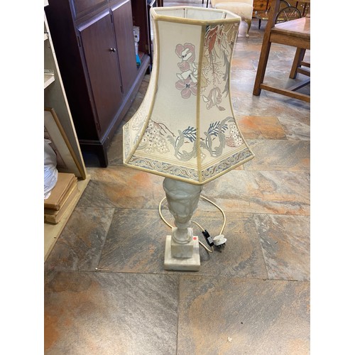 237A - Italian Marble base table lamp 32