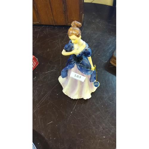 183 - Porcelain figurine 