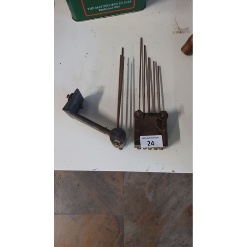 24 - 2 Vintage Clock Chimes