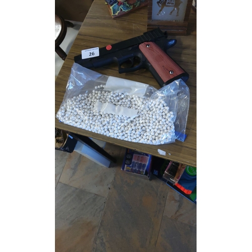 26 - Air Shot Pellet Gun with Pellets