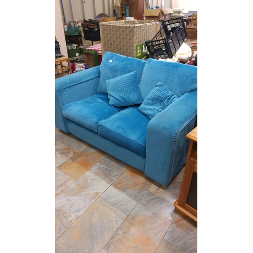 117 - Plush 2 Seater Sofa