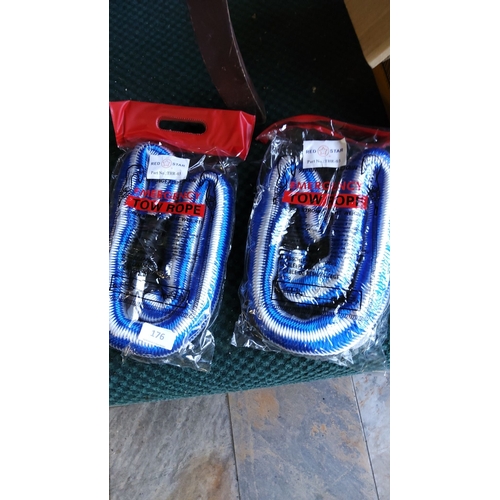 176 - 2 new super strong tow ropes