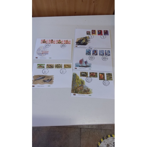 113 - Limited Edition Irish First Day Covers, 2001.(Includes football, mammals, sailing,Nollaig 21 & Fresh... 