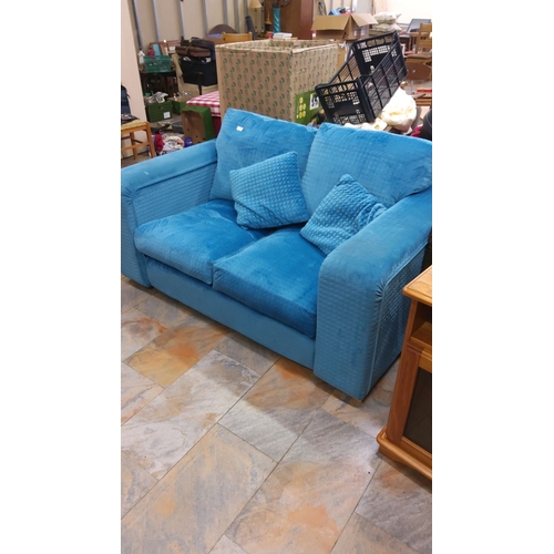 117 - Plush 2 Seater Sofa