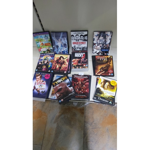 155 - Mixed DVD Collection: Includes classic films, animation, and comedies.