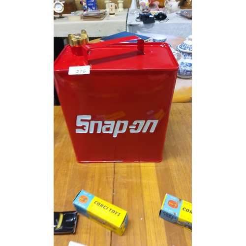 276 - New Snap on Oil Can