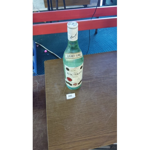 385 - Bacardi Superior Light-Dry Rum comes in a 750ml bottle with 37.5% ABV. It is a classic carta blanca ... 